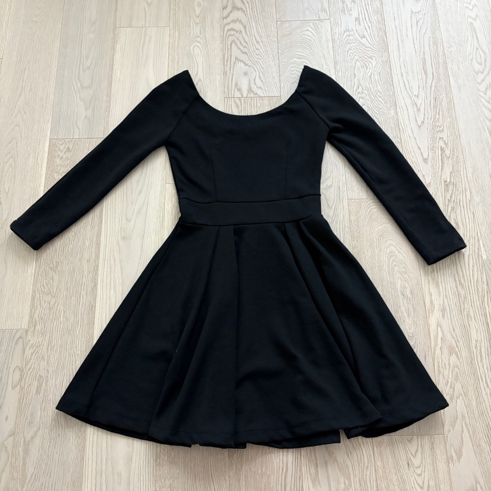 ASOS Black Long Sleeve Dress - Size 4